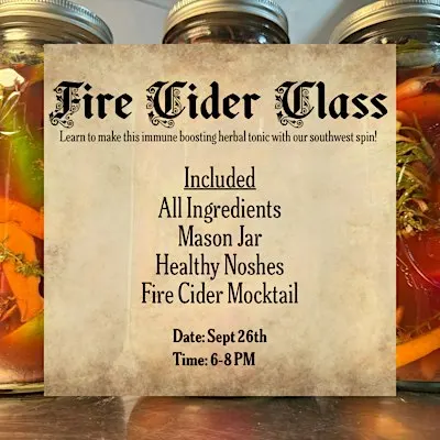 Fire Cider Class