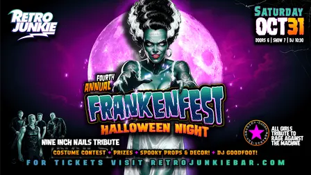 FRANKENFEST w/ Nine Inch Nails & Rage Against The Machine Tributes... LIVE!
