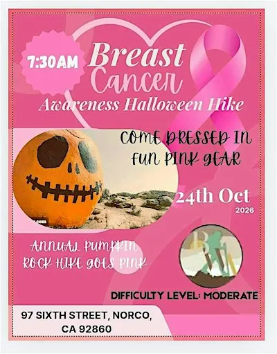 Breast Cancer Halloween Hike