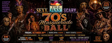 The Bay’s Sexy-Scary-70’s Masquerade Ball