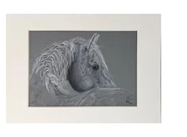 Pastel Horse Sip and Draw