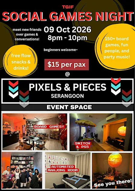 TGIF Social Games Night