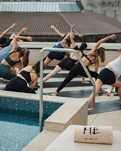 Yoga Class Hosted By @petiteelise