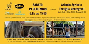 Evento Conapi-Mielizia e Granarolo: Pastori di api e allevatori di bovini