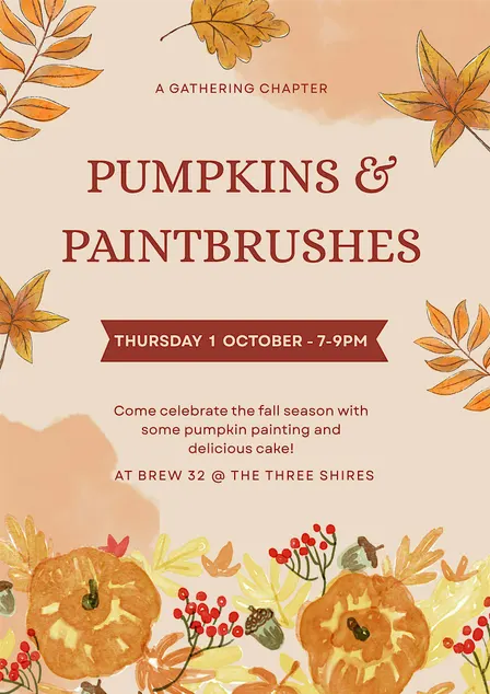 Pumpkins & Paintbrushes