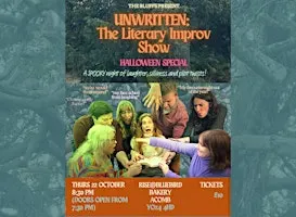 Unwritten the Literary Improv Show takes on a spooky twist