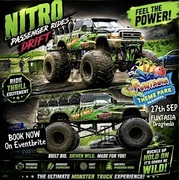 MonsterTruck Passenger Rides Funtasia