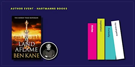 Author Event - Ben Kane: A Land Aflame