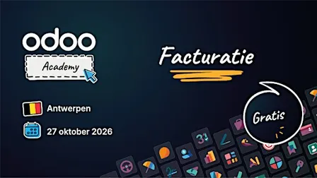 Odoo Academy Facturatie - Antwerpen