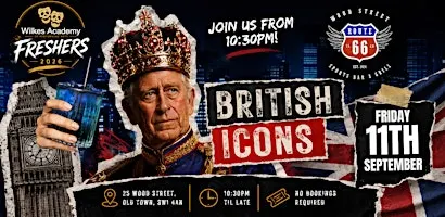 Wilkes Academy British Icons Club Night