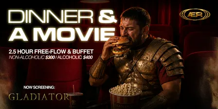 Dinner & A Movie: Gladiator (THE OG VERSION)