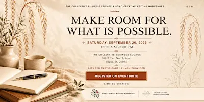 The Collective & SOMO Writing Workshop