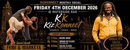 KizKonnect Monthly Dance in Northampton: Salsa, Bachata, Kizomba, Urban Kiz
