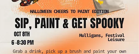 Halloween Sip & Paint: Wear Your Art