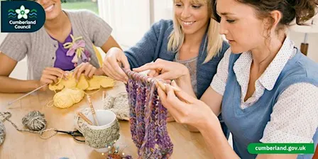 Crafternooners at Carlisle Library