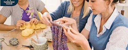 Crafternooners at Carlisle Library