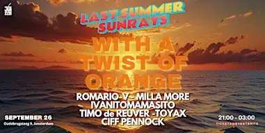 Last Summer Sunrays WITH A TWIST OF ORANGE