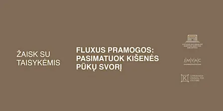 Fluxus pramogos: pasimatuok kišenės pūkų svorį