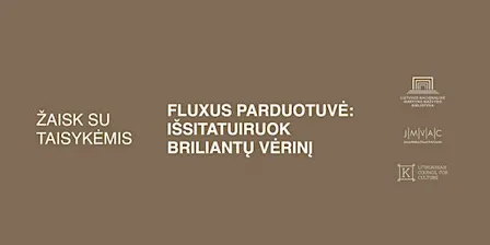 Fluxus parduotuvė: išsitatuiruok briliantų vėrinį