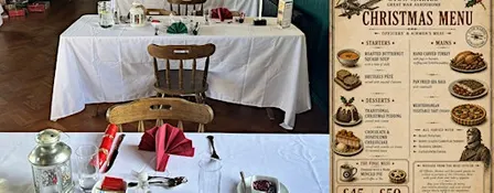 Experience Christmas lunch in a unique World War One Aerodrome