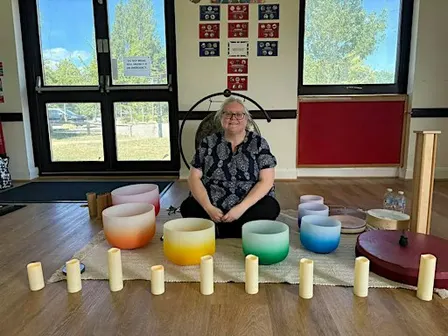 Energising guided relaxation and sound bath session