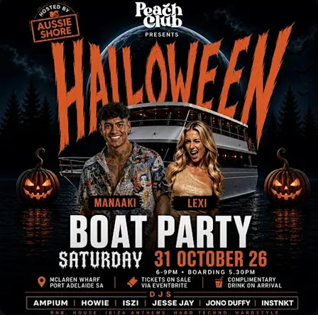 Peach Club • Halloween Party Ft. Aussie Shore