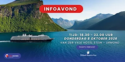 C&O Cruises en Holland America Line infoavond 2026