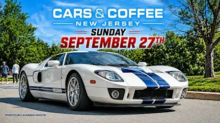 Cars and Coffee New Jersey, Sunday, September 27th