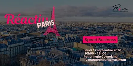 Speed Business Réactiv Paris