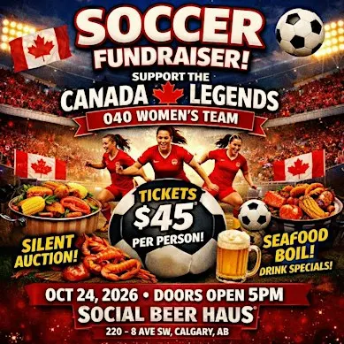 Canada YYC Legends Seafood Boil Fundraiser