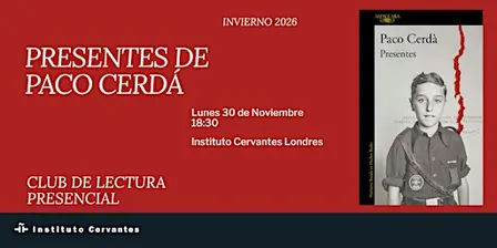 Club de lectura español: Presentes de Paco Cerdà
