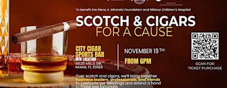 Scotch & Cigars For A Cause