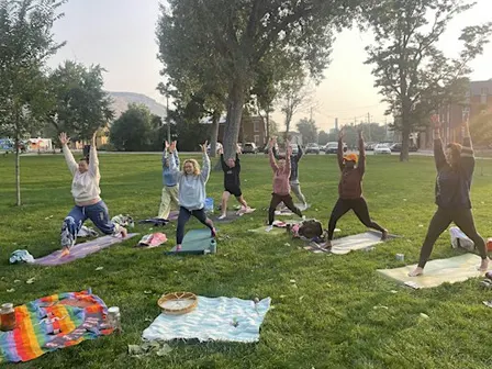 Fall Equinox Yoga and River Dip