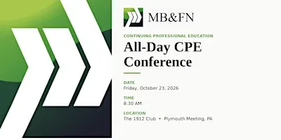All-Day CPE Conference