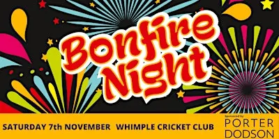 Bonfire and Fireworks 2026
