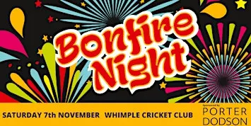 Bonfire and Fireworks 2026
