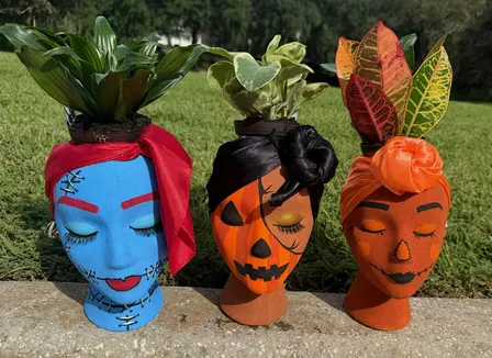 Growin’ Through It Head Planter Workshop - Spooky Season