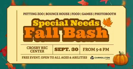 Special Needs Fall Bash