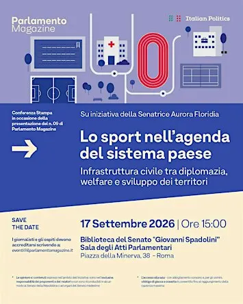 Lo sport nell'agenda del sistema paese