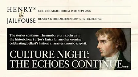 Culture Night History Talk at Henrys & The Jailhouse