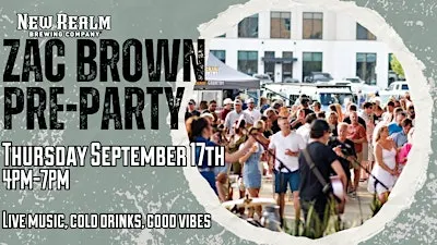 Zac Brown Pre-Party