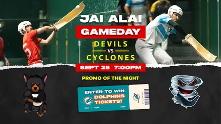 World Jai Alai League in Miami: Devils vs Cyclones | Fri, Sept. 25