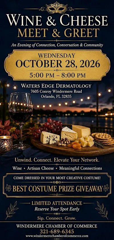 Wine & Cheese- Meet & Greet