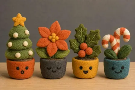 Christmas Needle Felting