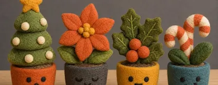 Christmas Needle Felting