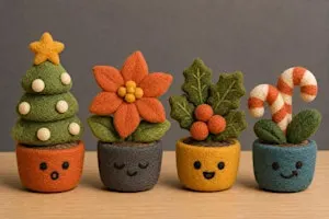 Christmas Needle Felting