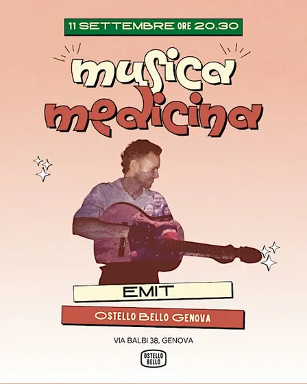 EMIT • LIVEMUSIC! • Ostello Bello Genova