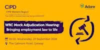 The CIPD WRC Mock Adjudication Hearing National Series - Western Region