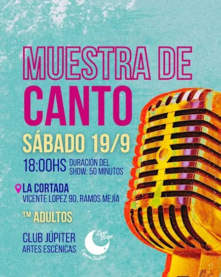 Muestra Vocal - Teatro Musical Adultos