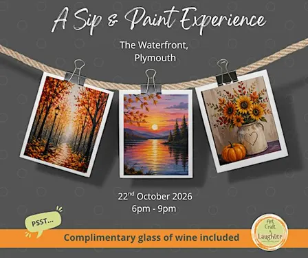 A Sip & Paint Experience - Autumn Edition